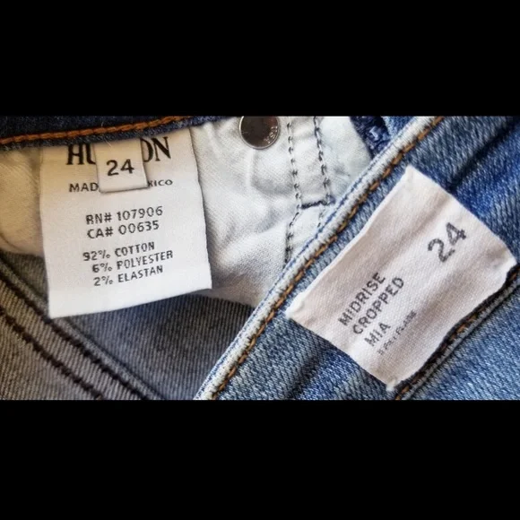 Hudson Crop Flare Jeans - Picture 7 of 7